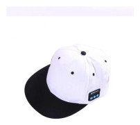 Wireless Bluetooth Headset Music Call Stereo Baseball Cap Peaked white