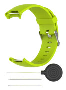 Wrist Band för Garmin Approach S3 GPS Watch Elegant Silicone Strap med verktygsindividualiserad Justering grön
