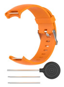 Wrist Band för Garmin Approach S3 GPS Watch Elegant Silicone Strap med verktygsindividualiserad Justering orange