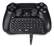 2.4G Wireless Bluetooth Backlit Gaming Keyboard för PlayStation4 DualShock4 PS4 Slim Pro Controller Speltillbehör svart