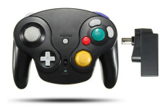 2.4GHz Controller Wireless Gamepad Joystick för GameCube NGC Wii Orange