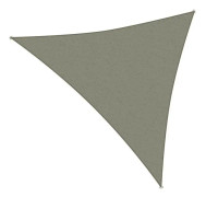 ProGarden Solsegel 3,6x3,6x3,6 m sandfärg trekantigt