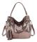 DSY1727 Large Capacity Serpentine Fringe Handbag(Silver)