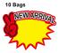 WM-006 10bags 25x19cm Explosion Sticker Product Price Tag Supermarket Price Label