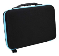 Diamond Painting Sub-Bottling Storage Bag Embroidery Nail Box, Style: 30 Grid Bottle (Blue)