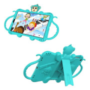 Monkey style silikon fodral för Samsung Galaxy Tab A 10.1 (2019) - cyan