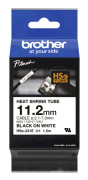 Märkband värme-krympslang Brother HSe HSE231E Bandfärg: Vit Skriftfärg:Svart 11.2 mm 1.5 m