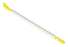 TE Connectivity STD01W-1 Märkningsclip Tryck 1 Ytterdiameter-område 1 till 1.40 mm 036952-000