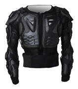 Generisk Body Armor Jacket Protector Guard för Motocross Motorcycle Black_M