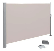 Rootz sidomarkis - Roll-Up sidomarkiser - Garden Shade Solutions - Privacy Markiser - Vattentäta sidomarkiser - Slitstark markis - Taupe - 180 x 350 c