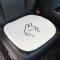 Cartoon Lamb Wool Seat Cushion Cute Backrest Comfortable Soft Breathable Armrest Bunny Front Cushion