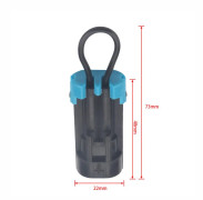 Turbo Seat Belt Harness Override Bypass Safety Plug för Polaris Rzr A5567 Blue black