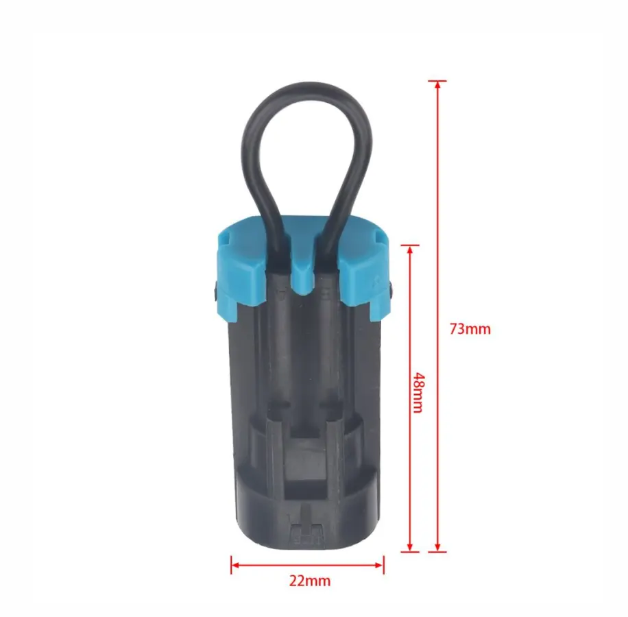 Turbo Seat Belt Harness Override Bypass Safety Plug för Polaris Rzr A5567 Blue black