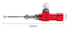 Bromspump M10x1.25mm Motorcykel Hydraulisk Clutch Master Cylinder Rod Red