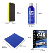 Resin Headlight Repairing Agent Set Anti-scratch Plating Polishing Refurbishment Fluid Blue