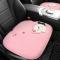 Uppvärmd Seat Cushion Pad Comfortable Protector Cartoon Plush Heating Square USB Powered Pink