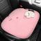 Uppvärmd Seat Cushion Pad Comfortable Protector Cartoon Plush Heating Square USB Powered Pink