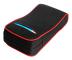 2-i-1 Car Armrest Pad Paper Tissue Holder Towel Box Central Arm Rest Memory Foam Cushion Parts svart