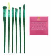 Sminkborstar, set Real Techniques Nectar Pop So Jelly Grön 7 Delar