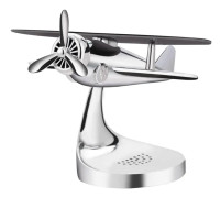 Car-styling Solar Power Car parfym flygplan modell ornament flygplan Aroma Diffuser Decor Parfum Profumo Auto