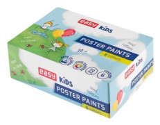 Easy Poster paints | 6 colors - Easy (830639)