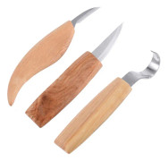 3 Pcs / set Wood Carving Tools Ställ in nybörjare Woodworking Carpenter Universal Stripping Bending färg