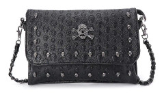 Gothic Skull Messenger Bag