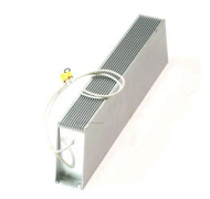 1000w Aluminium Shell Braking Resistor Resistance Dummy Load Heat Dissipation Silver 100