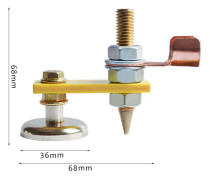 Svetshuvud Stark Magnetic Car Spotter Tillbehör Spot Earth Dent Repair Spare Parts 2: a generationen