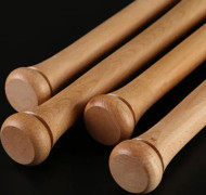 Heavy-Duty Solid Wood Baseball Bat, Size: 84cm