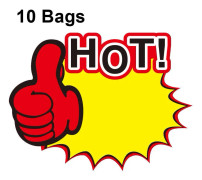 WM-006 10bags 25x19cm Explosion Sticker Product Price Tag Supermarket Price Label