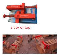 1Pair Wire Drawer Bricklaying Tool Fixer för att bygga rött