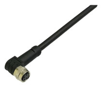 BKL Electronic 2700011 Sensor- /aktor-tilslutningsledning M8 Kobling, vinklet 10 m Pol-tal (RJ): 3 1 stk