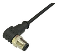BKL Electronic 2702028 Sensor- /aktor-tilslutningsledning M12 Stik, vinklet 5 m Pol-tal (RJ): 3 1 stk