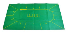 180*90cm Poker Table Cloth Texas Layouts Tablecloth Felt Mat Som visas