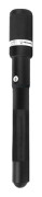 Telescopic Cue Butt End Extender 9 Balls Pool Billiard Cues Extension för Sticks Replacement Tillbehör svart