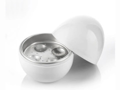 Äggkokare för Mikrovågsugn med Receptbok Boilegg InnovaGoods