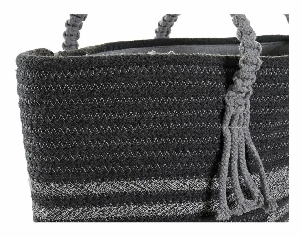 Väska DKD Home Decor 48 x 16 x 36 cm Grå