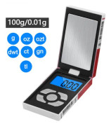 100g 500g 1000gx 0,01g 0,1 g Mini Electronic Scales Pocket Digital Scale för Gold Sterling Silver Jewelry Balance Gram 100g/0,01g