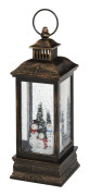 Rootz Cerrito Kerstsneeuwlantaarn - Brons - Abs, Ps, Metaal - 4,09 cm x 4,09 cm x 10,82 cm