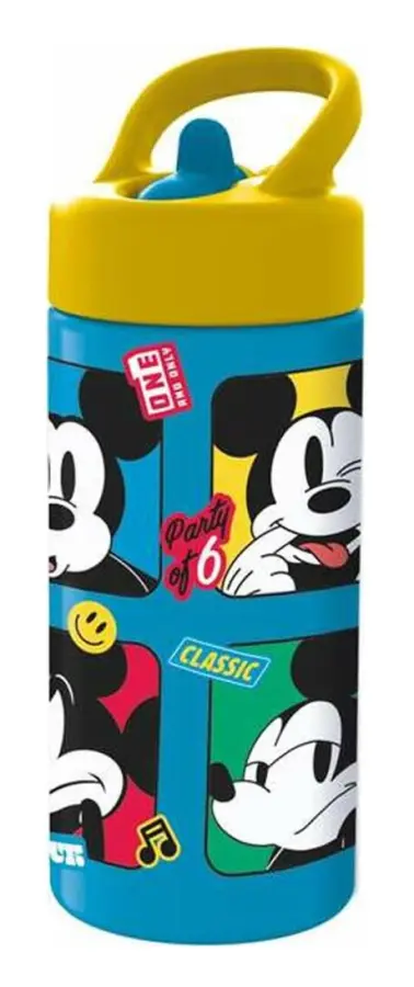 Flaska Mickey Mouse Fun-Tastic 410 ml Med handtag
