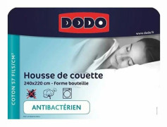 Påslakan DODO Antibacterial Vit 220 x 240 cm 240 x 220 cm