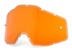 Visir för MX-glasögon 100 procent Racecraft-Accuri-Strata Hiper Persimmon Anti Fo