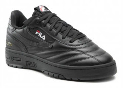 Fila Crosscourt för barn 2 Nt kardborreband TDL Trainers - svart-svart - 24