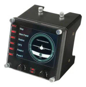 Saitek Pro Flight Instrument Panel - Instrumentpanel till flygsimulator - kabelansluten - för PC