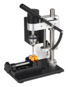 Mini Elektrisk Borrpress Ställ Kit - 8000 varv/min 7-växlad Variabel Hastighet, Exakt Gör-det-själv Borrning