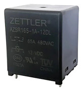 Zettler Electronics AZSR165-1A-12DL Kretskort-relä 12 V/DC 80 A 1 NO 1 st
