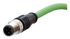 BTR NETCOM M12 5m, 5 m, Cat5e, M12, M12, Grön