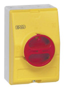 BACO 172161 Lastfrånskiljare 32 A 1 x 90 ° Gul, Röd 1 st