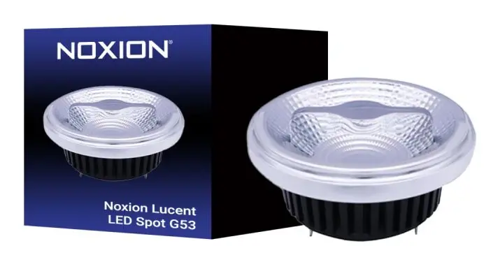 Noxion Lucent LED Spot G53 AR111 12W 600lm 40D - 927 Extra Varm Vit | Bästa färgåtergivning - Ersättare 50W